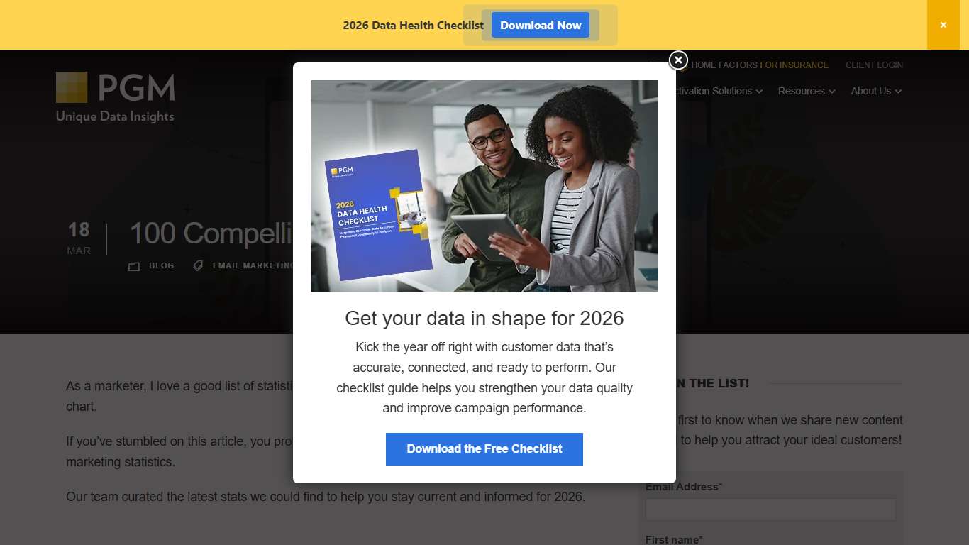 100 Compelling Email Statistics for 2026 | PGM Solutions